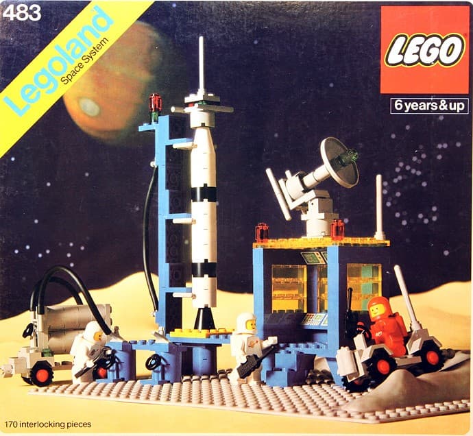 LEGO sættet Alpha-1 Rocket Base