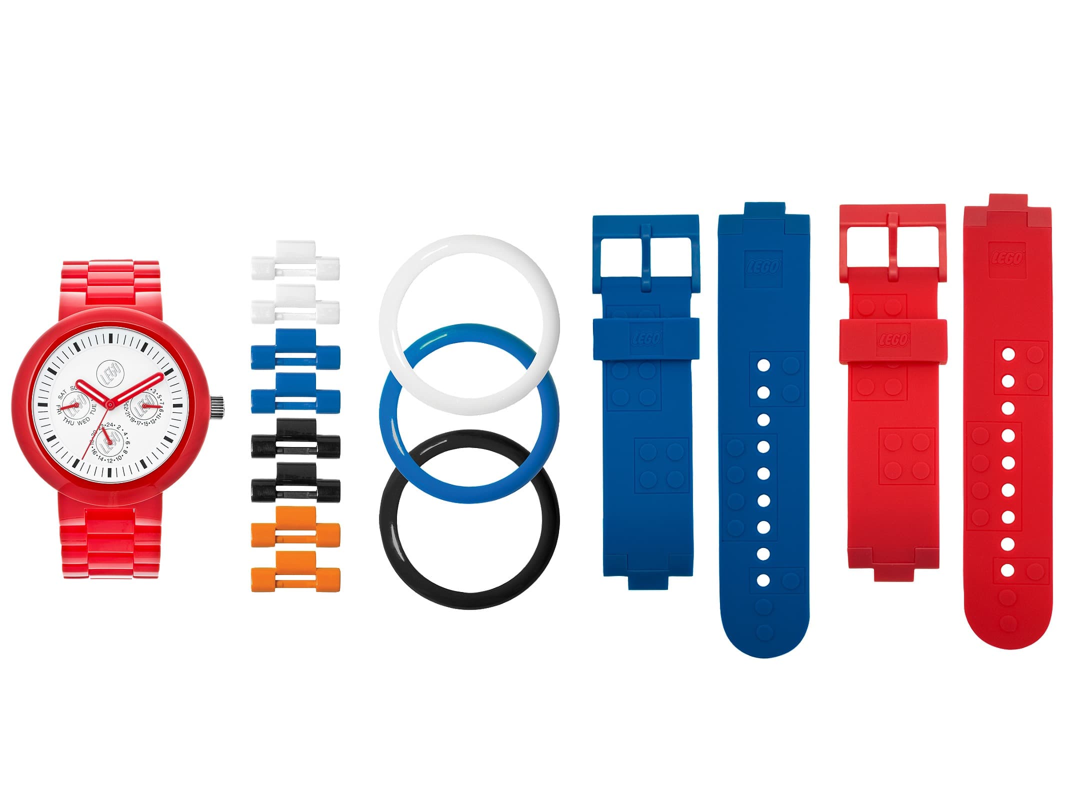 LEGO sættet Multi-stud Red Adult Tachymeter Watch