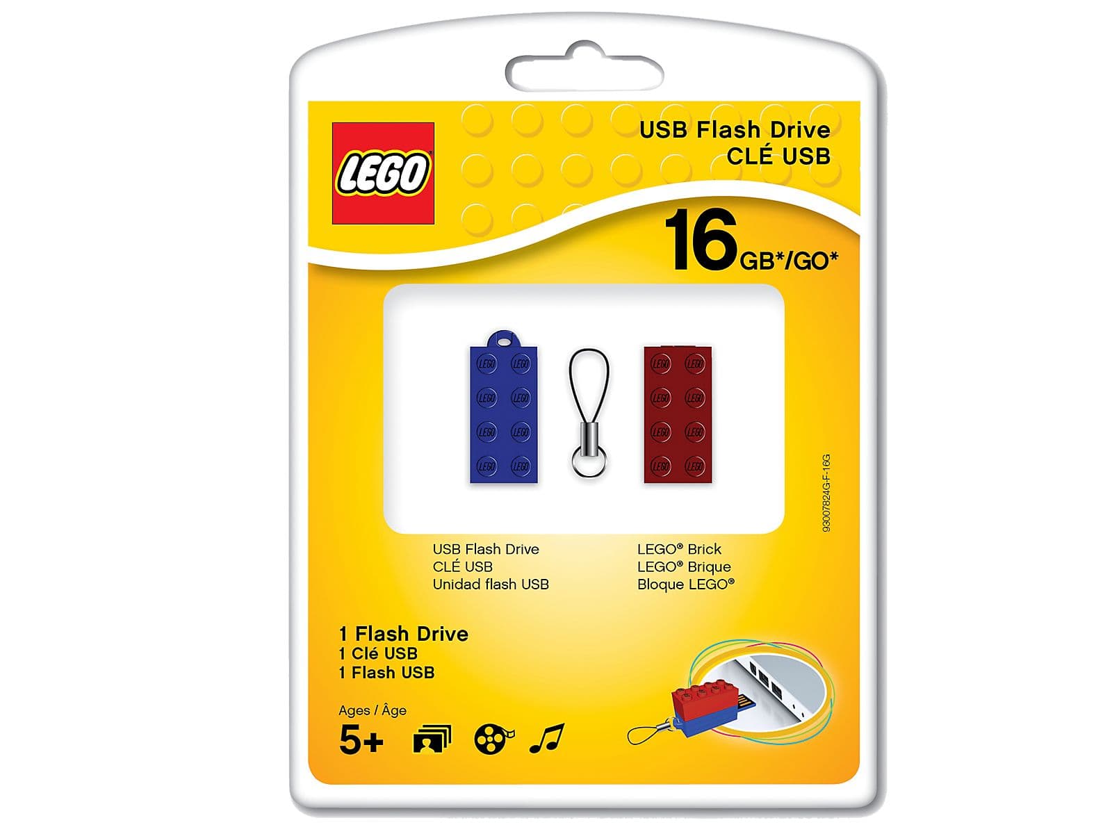 LEGO sættet Brick USB Flash Drive - 16GB