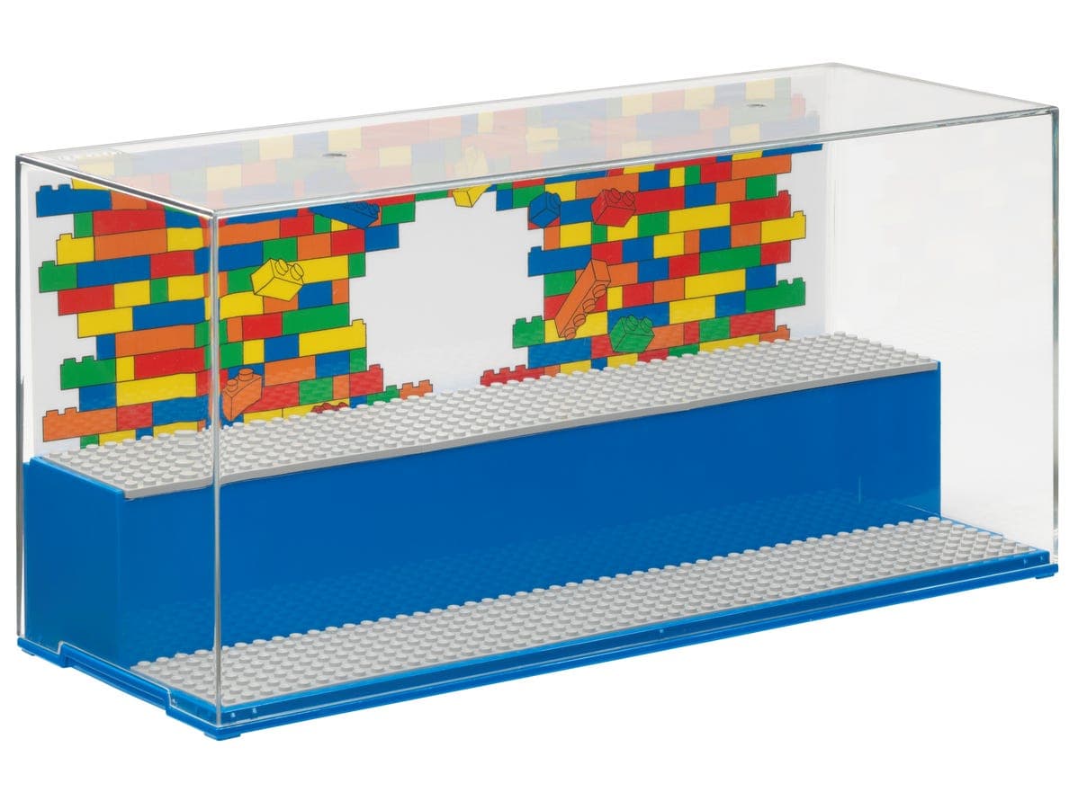 LEGO sættet Play and Display Case (Blue)