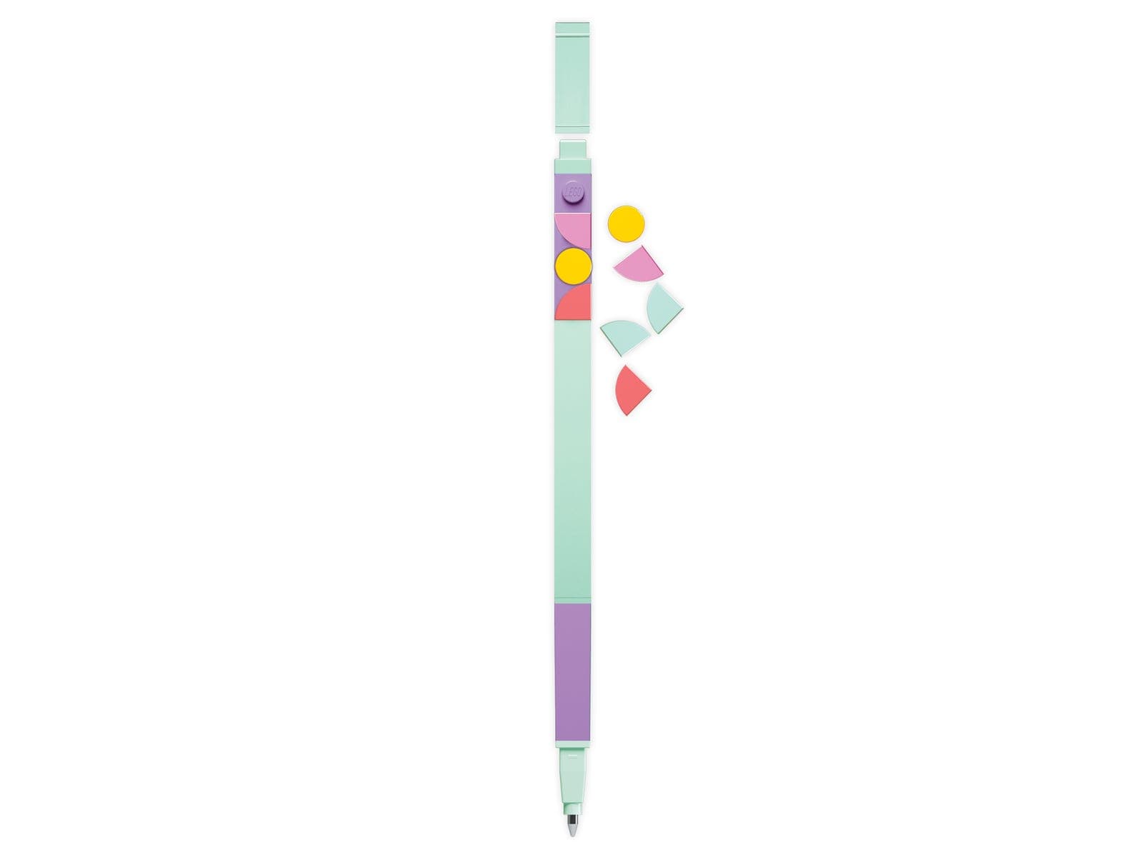 LEGO sættet Single Gel Pen with DOTS (Lavender)