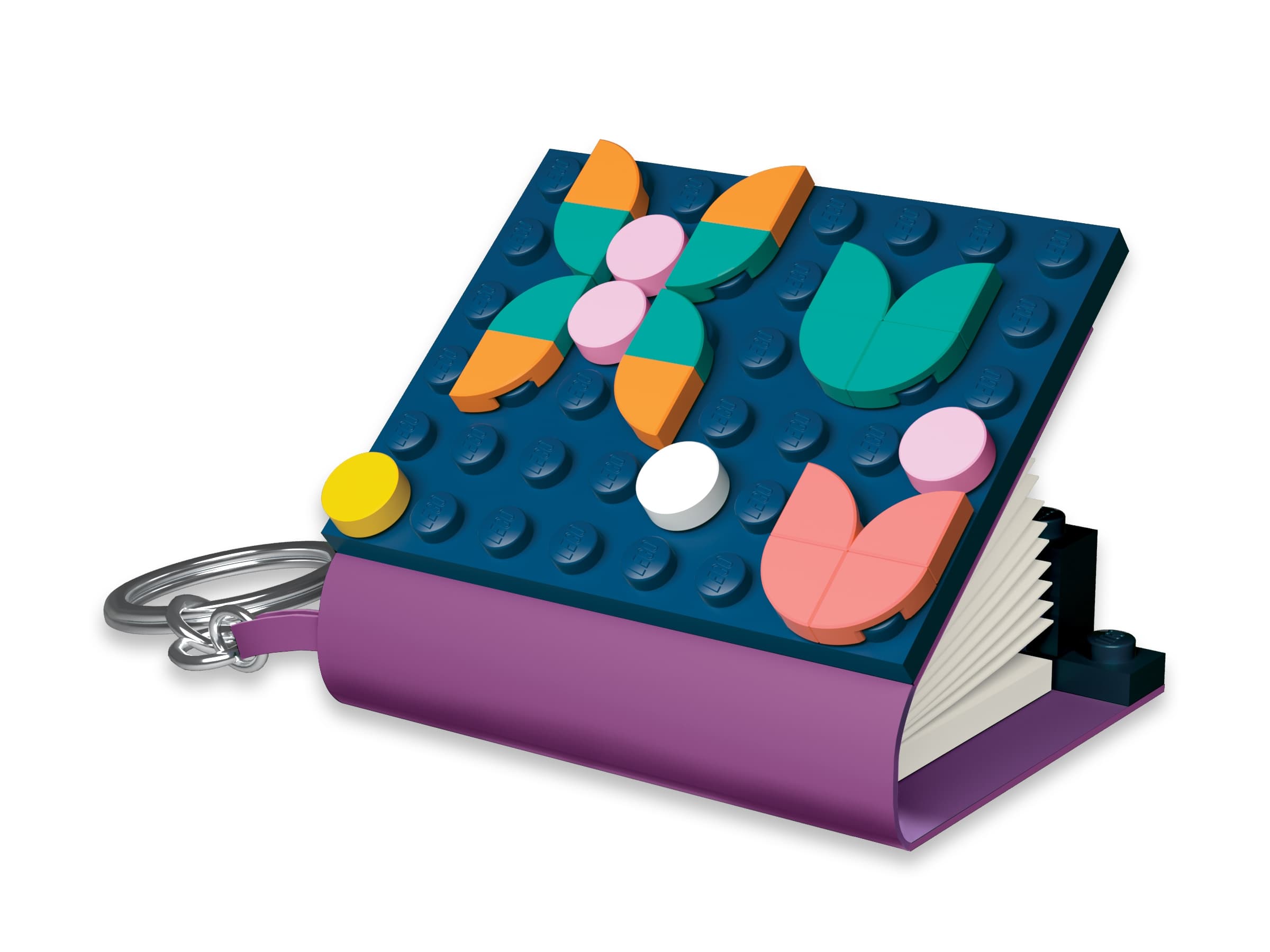 LEGO sættet Key Chain with Mini Notebook