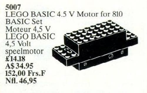 LEGO sættet Basic Motor 4.5V