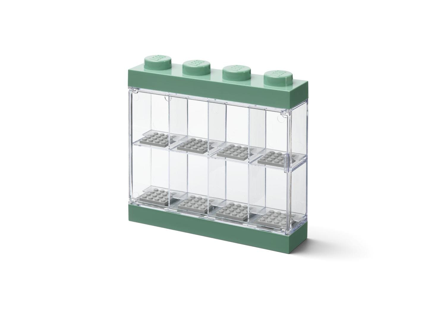 LEGO sættet Minifigure Display Case 8 (Sand Green)