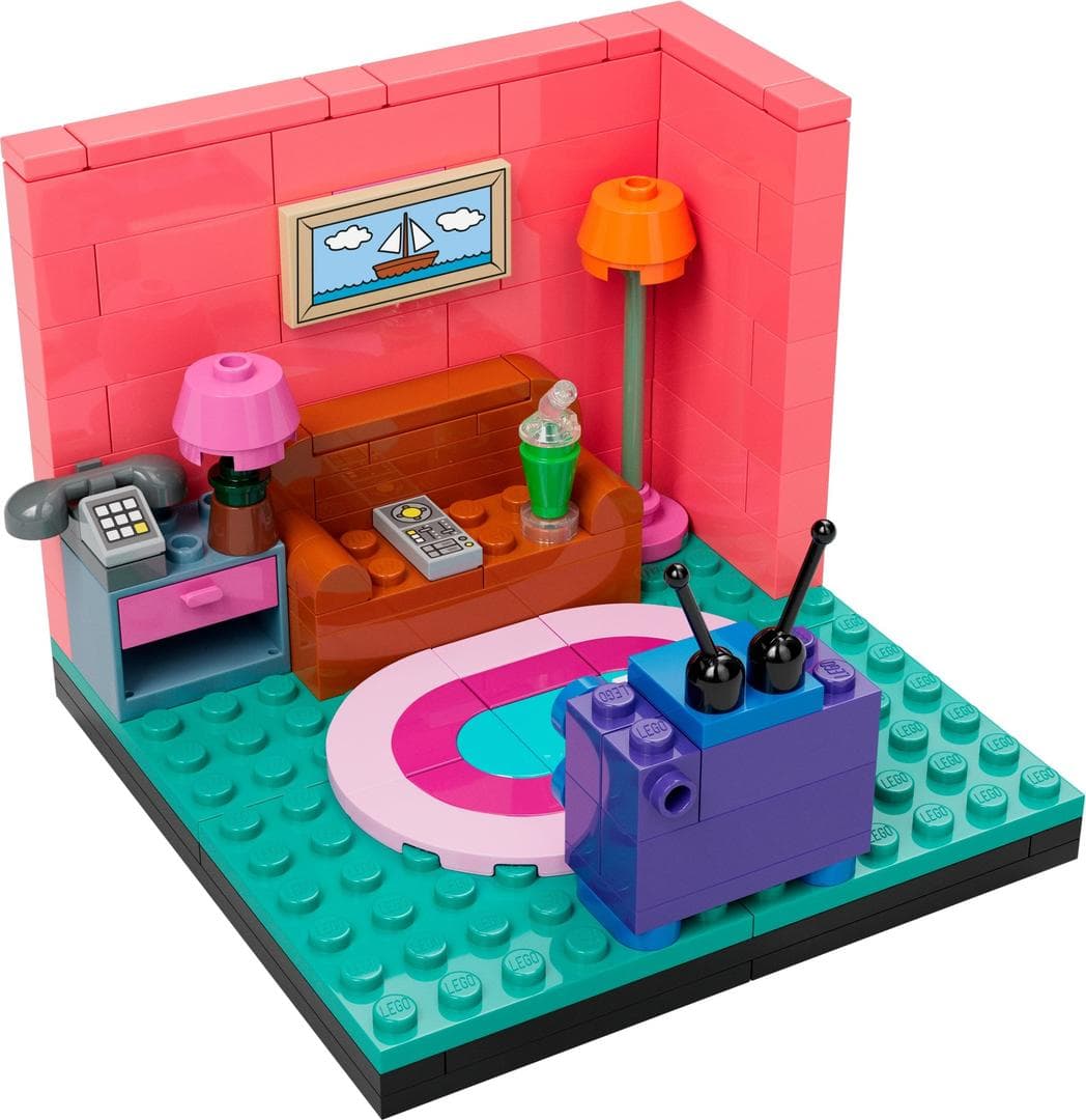 LEGO sættet The Simpsons Living Room