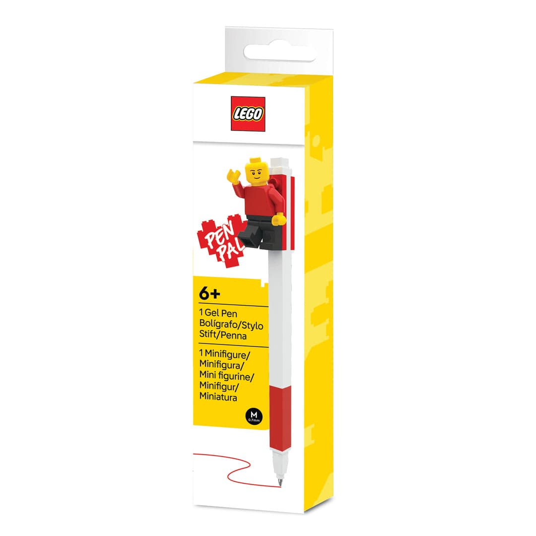 LEGO sættet Pen Pal Gel Pen with Minifigure (Red)