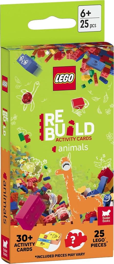 LEGO sættet ReBuild Activity Cards: Animals