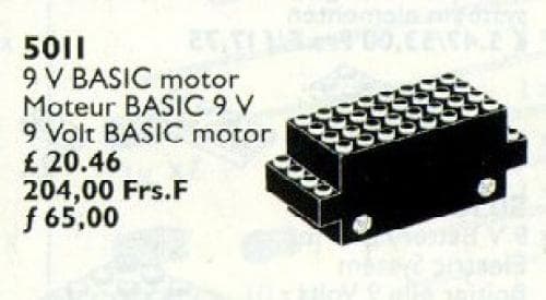 LEGO sættet 9V Basic Motor