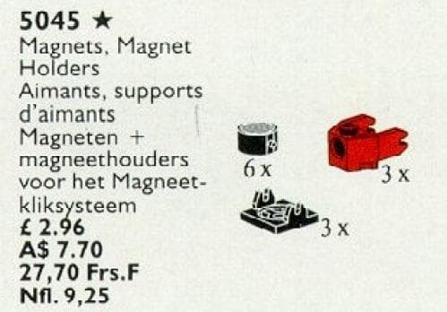 LEGO sættet Magnets, Magnet Holders