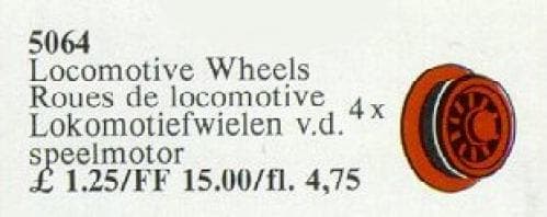 LEGO sættet Locomotive Wheels