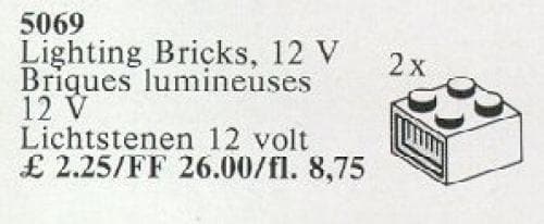 LEGO sættet 12V Lighting Bricks