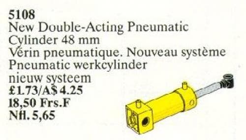 LEGO sættet Pneumatic Piston 2 Cylinder