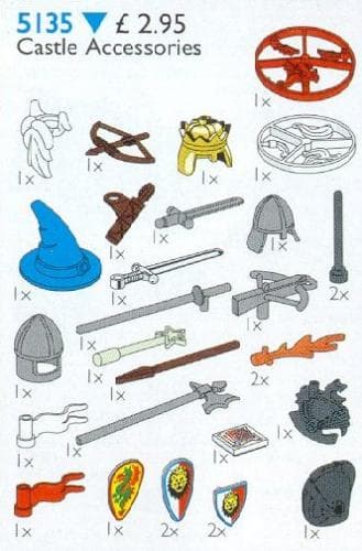 LEGO sættet Castle Accessories