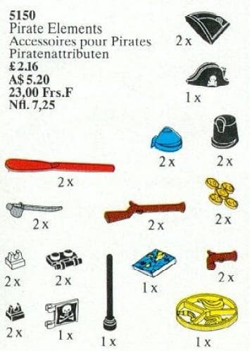 LEGO sættet Pirate Elements