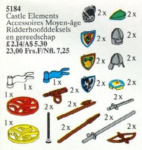 LEGO sættet Castle Equipment