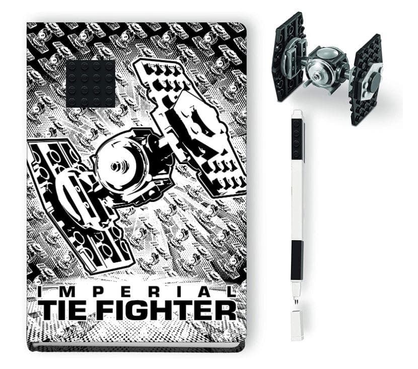 LEGO sættet Imperial TIE Fighter Recruitment Bag Stationery Set