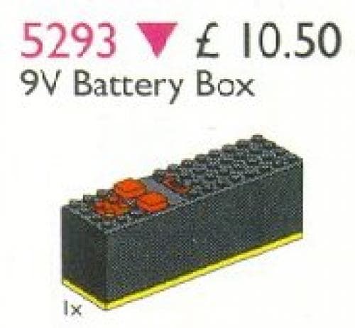 LEGO sættet 9V Battery Box