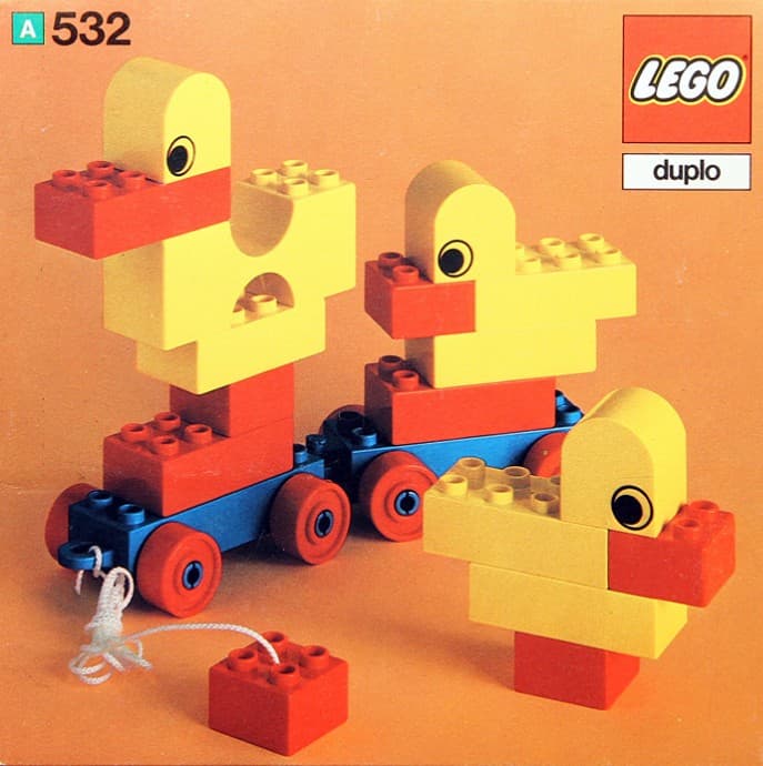 LEGO sættet Pull-Along Ducks