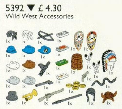 LEGO sættet Wild West Accessories