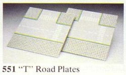 LEGO sættet T Road Plates