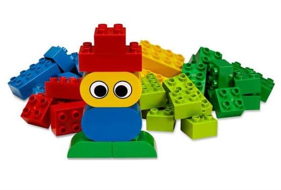 LEGO sættet Basic Bricks with Fun Figures