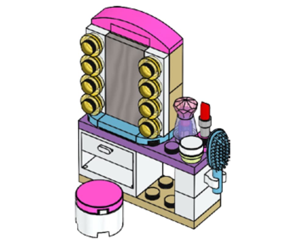 LEGO sættet Dressing Table