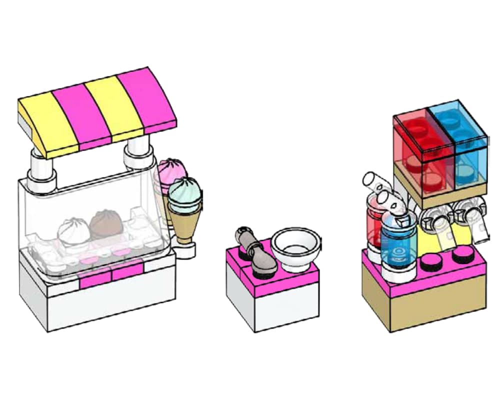 LEGO sættet Ice Cream Shop