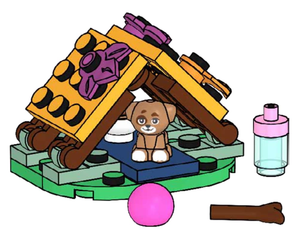 LEGO sættet Puppy's Doghouse
