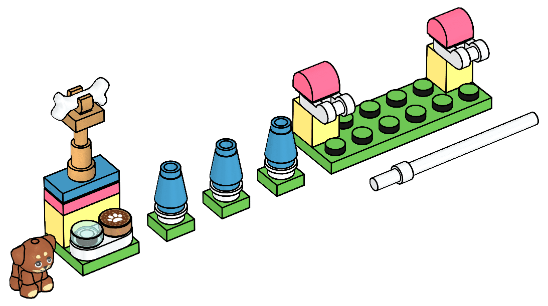 LEGO sættet Puppy's Playground