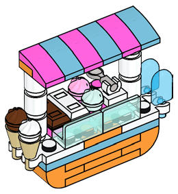 LEGO sættet Ice Cream Shop