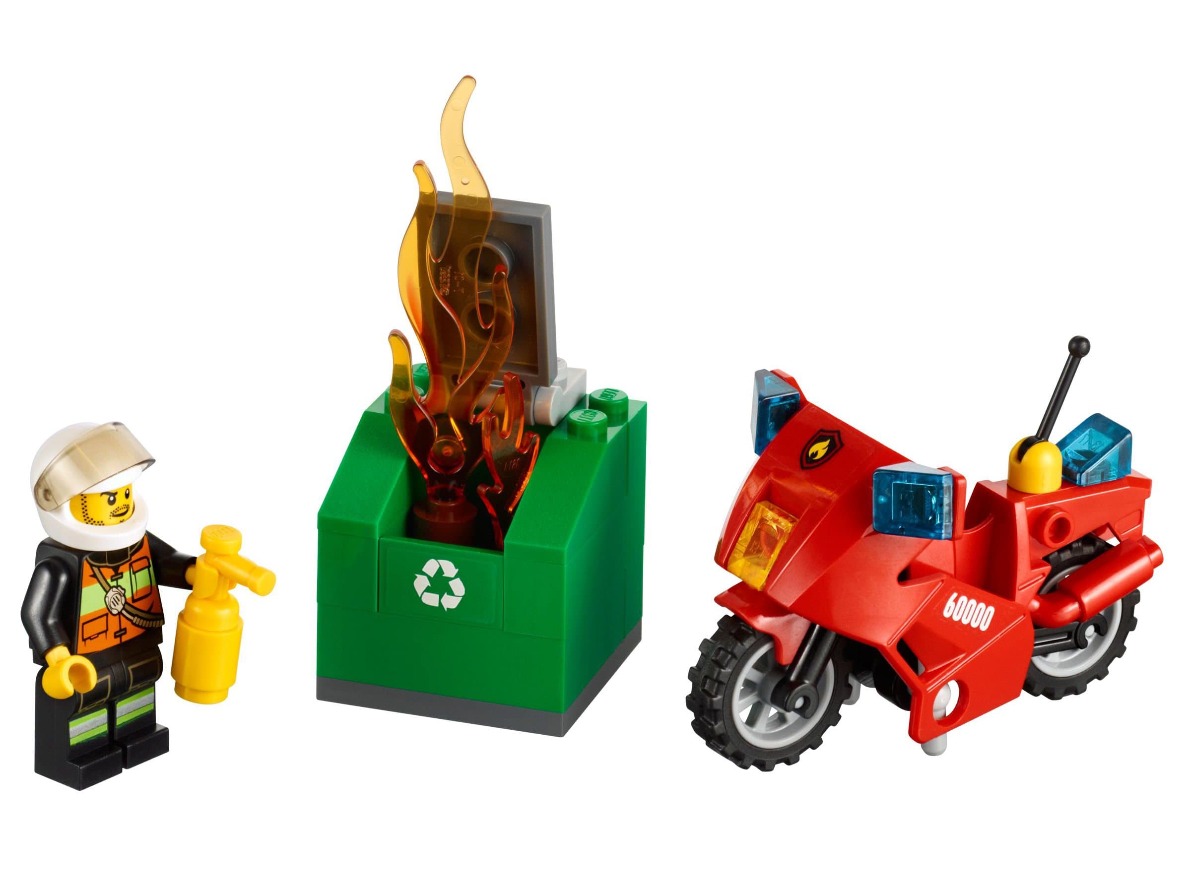 LEGO sættet Fire Motorcycle