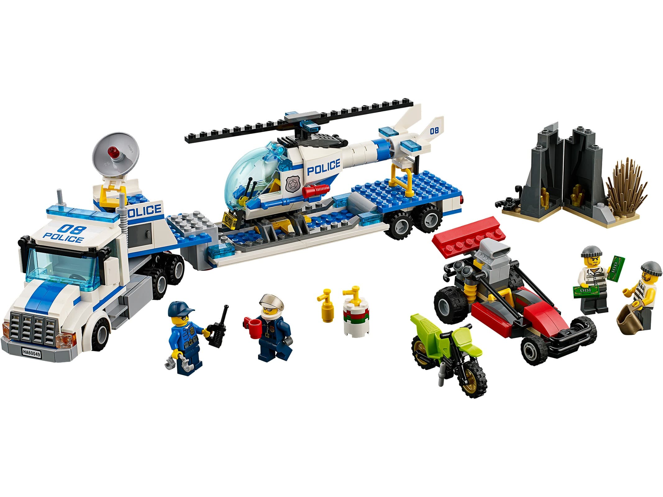 LEGO sættet Helicopter Transporter