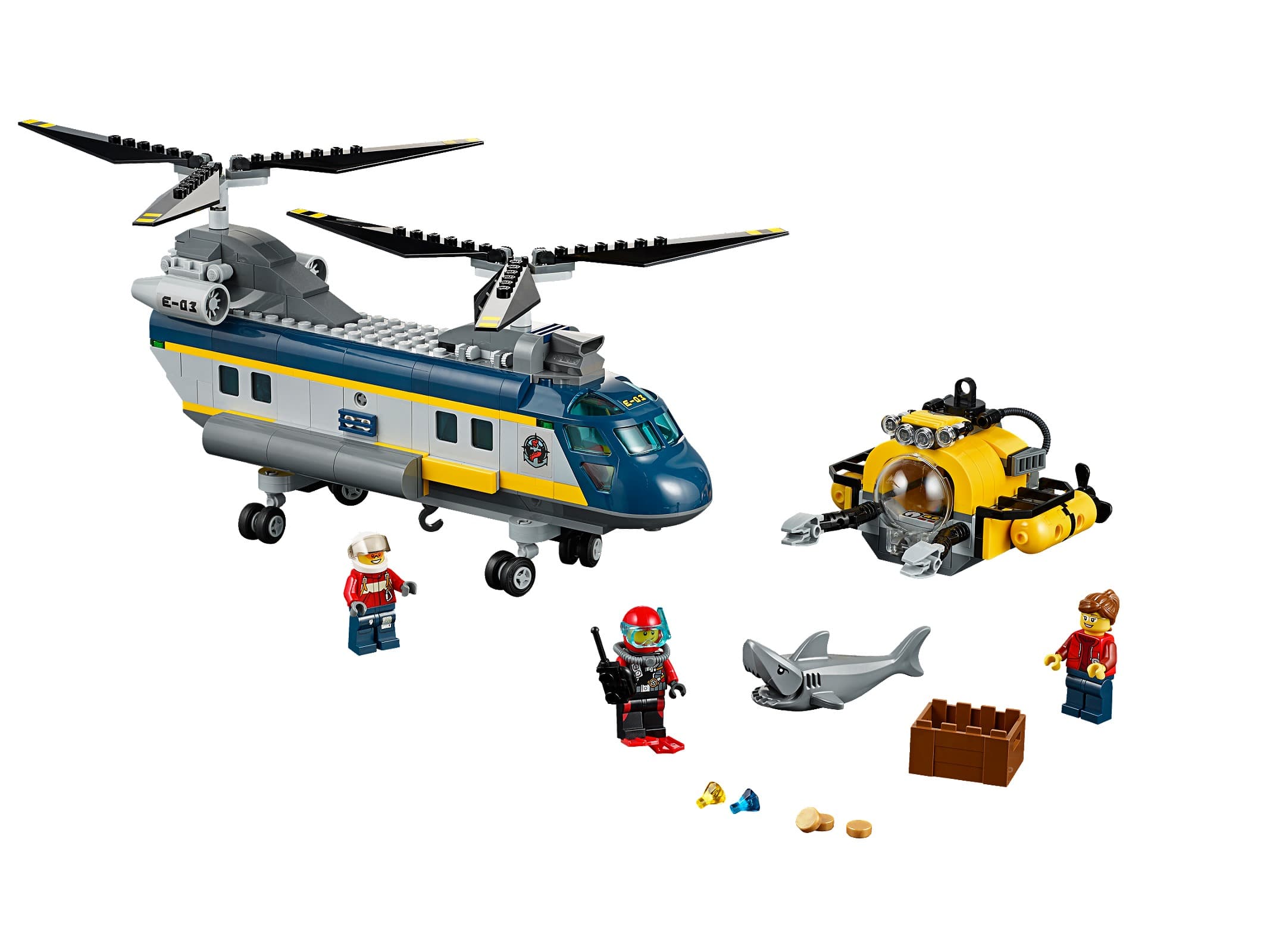 LEGO sættet Deep Sea Helicopter