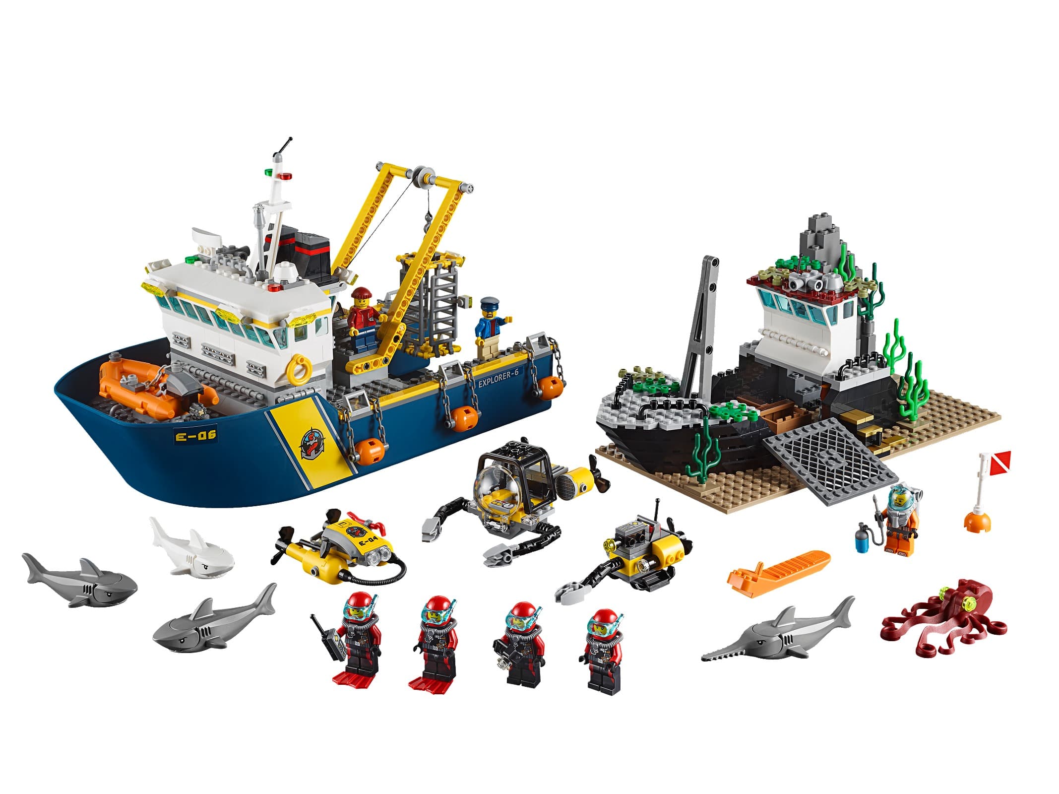 LEGO sættet Deep Sea Exploration Vessel
