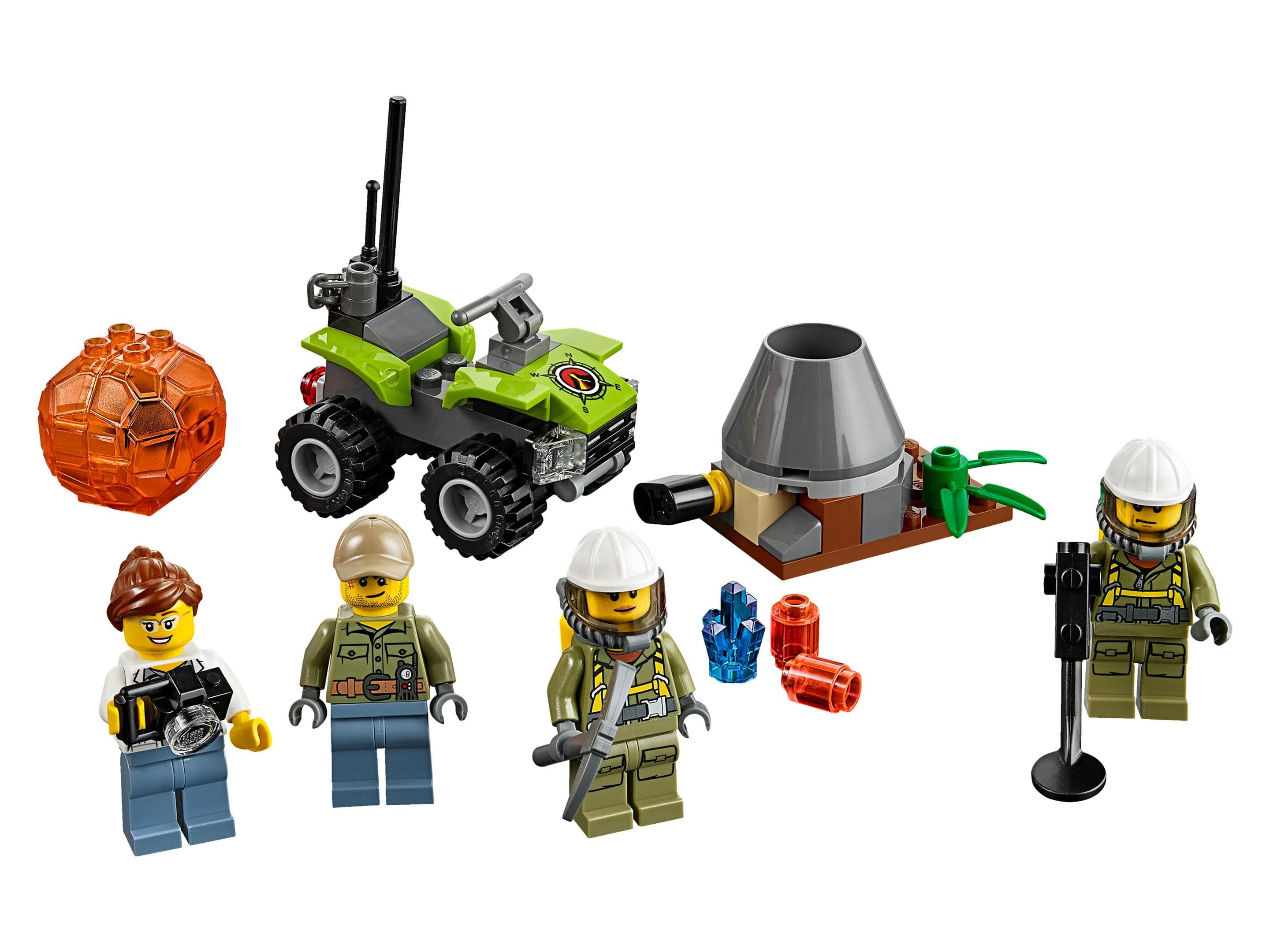 LEGO sættet Volcano Starter Set