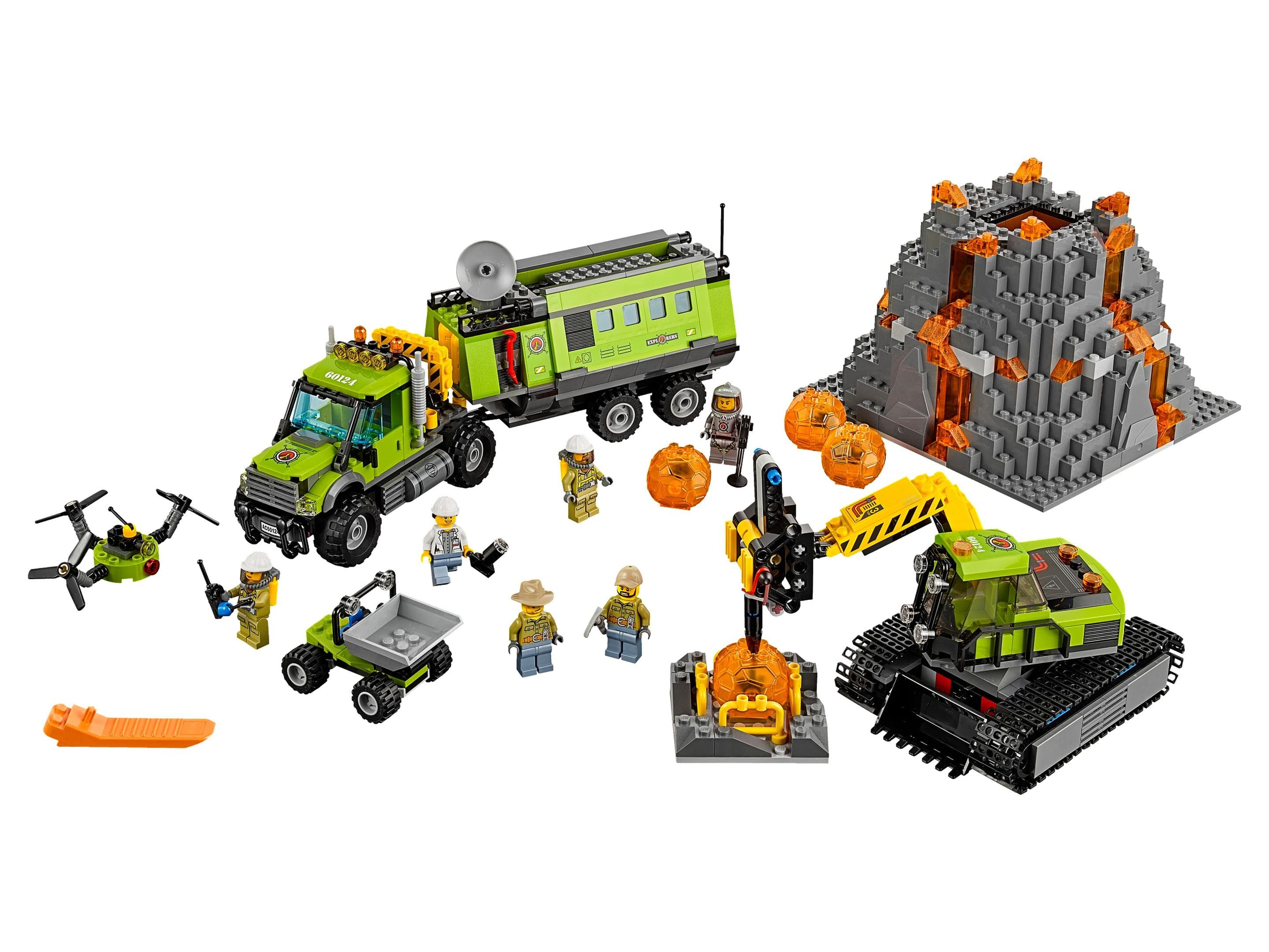 LEGO sættet Volcano Exploration Base