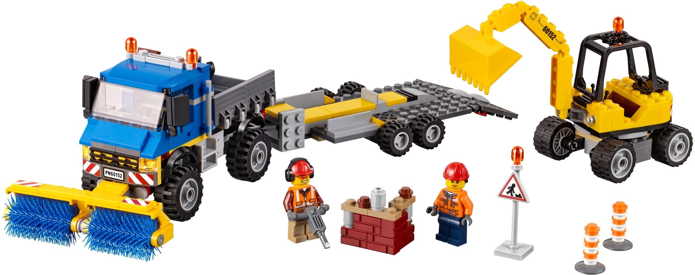 LEGO sættet Sweeper & Excavator