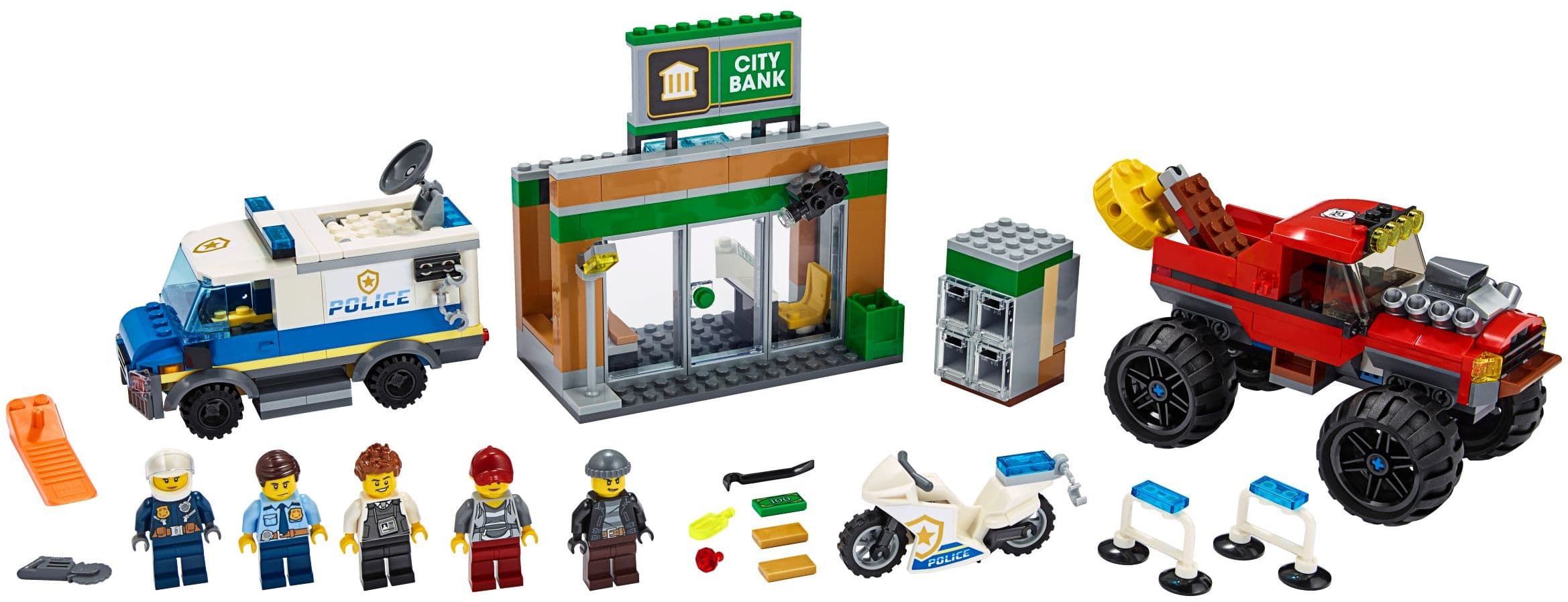 LEGO sættet Police Monster Truck Heist