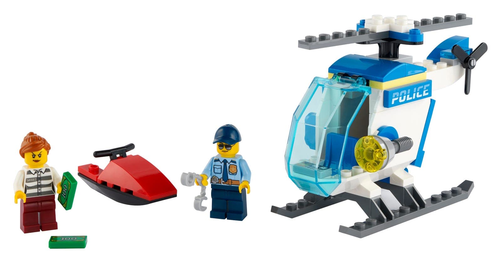 LEGO sættet Police Helicopter