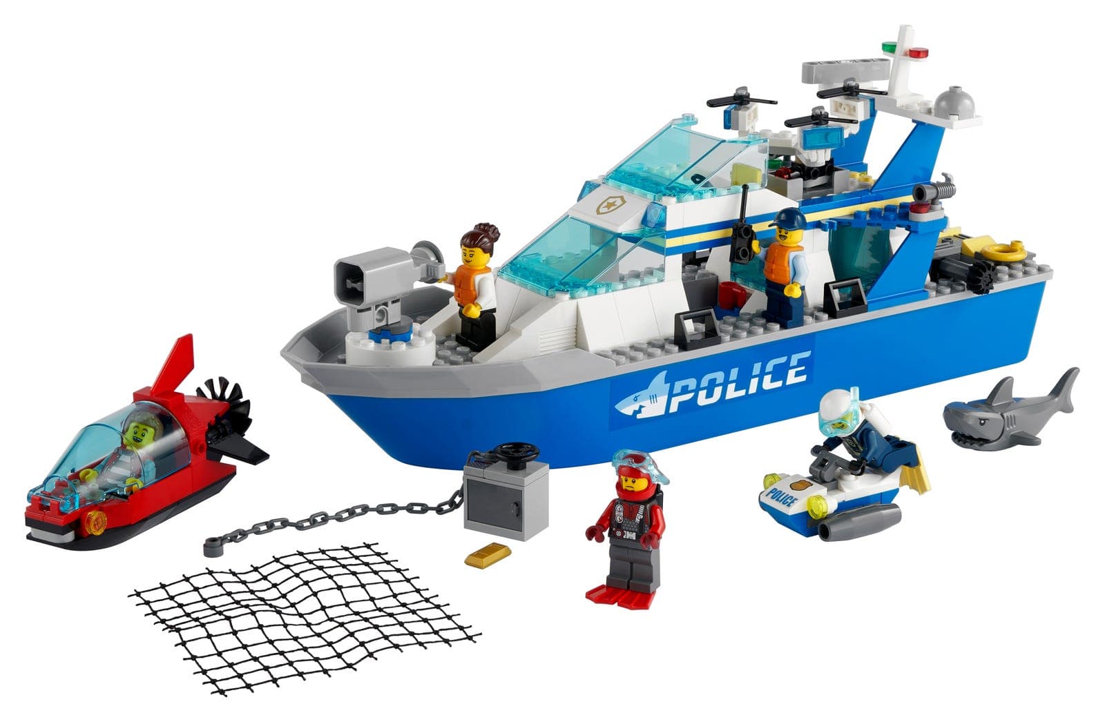 LEGO sættet Police Patrol Boat