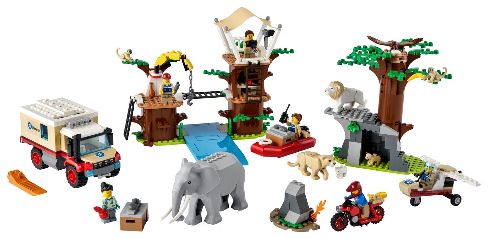 LEGO sættet Wildlife Rescue Camp