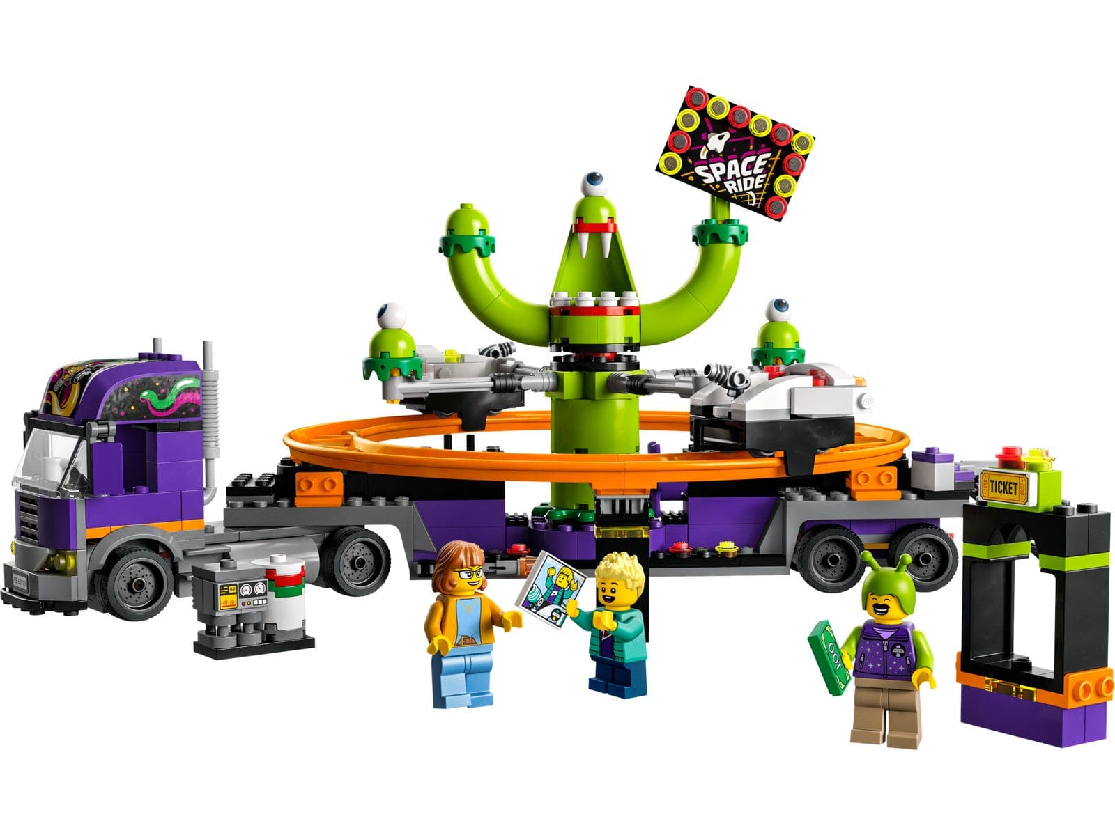 LEGO sættet Space Ride Amusement Truck