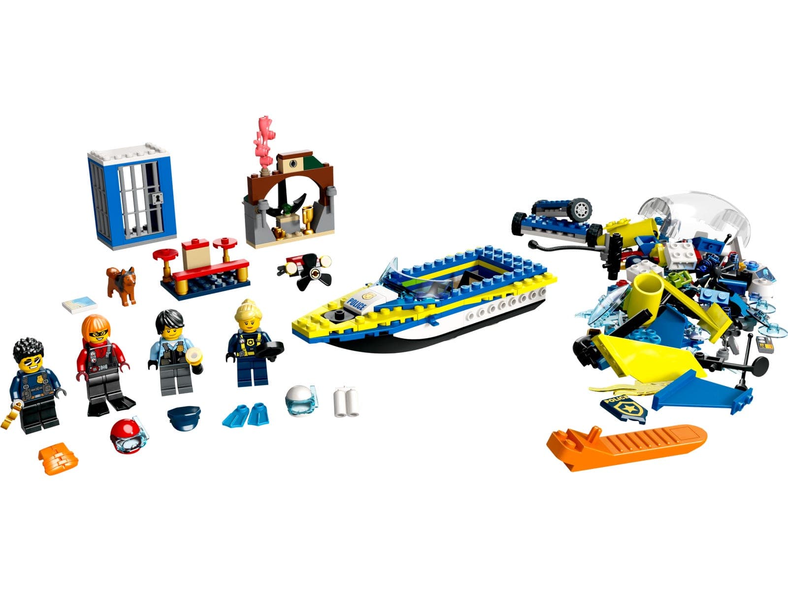 LEGO sættet Water Police Detective Missions