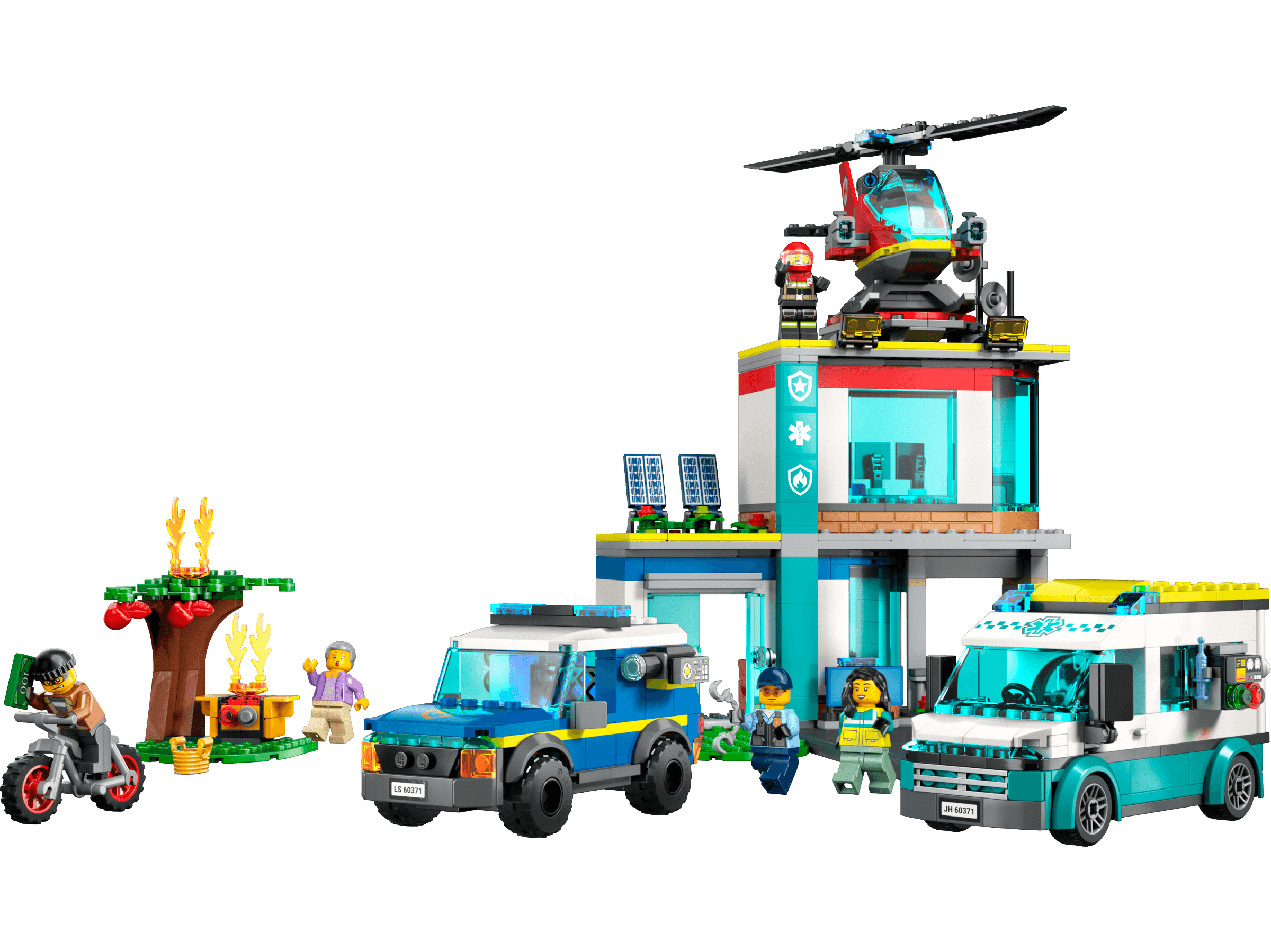 LEGO sættet Emergency Vehicles HQ