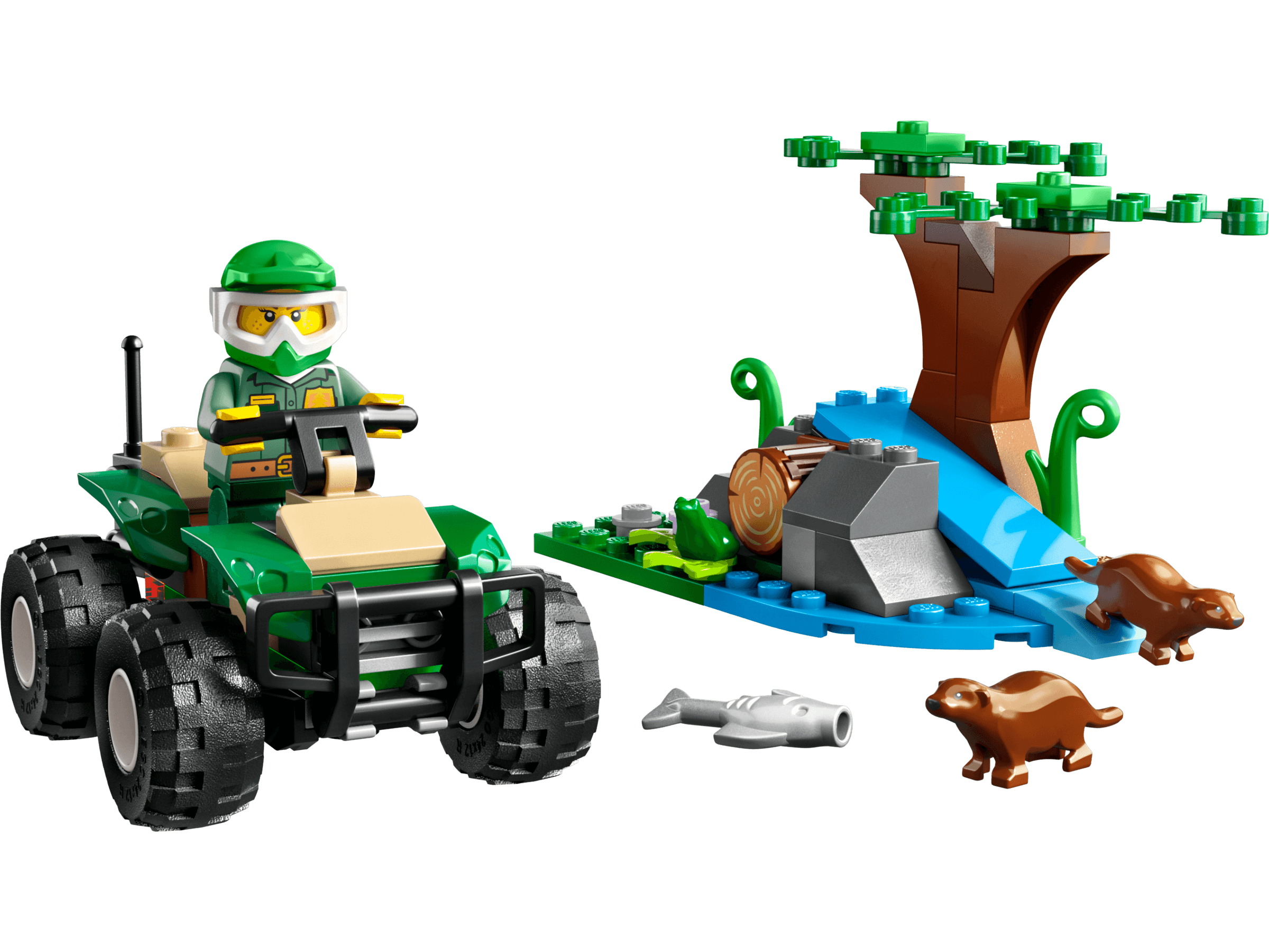 LEGO sættet ATV and Otter Habitat