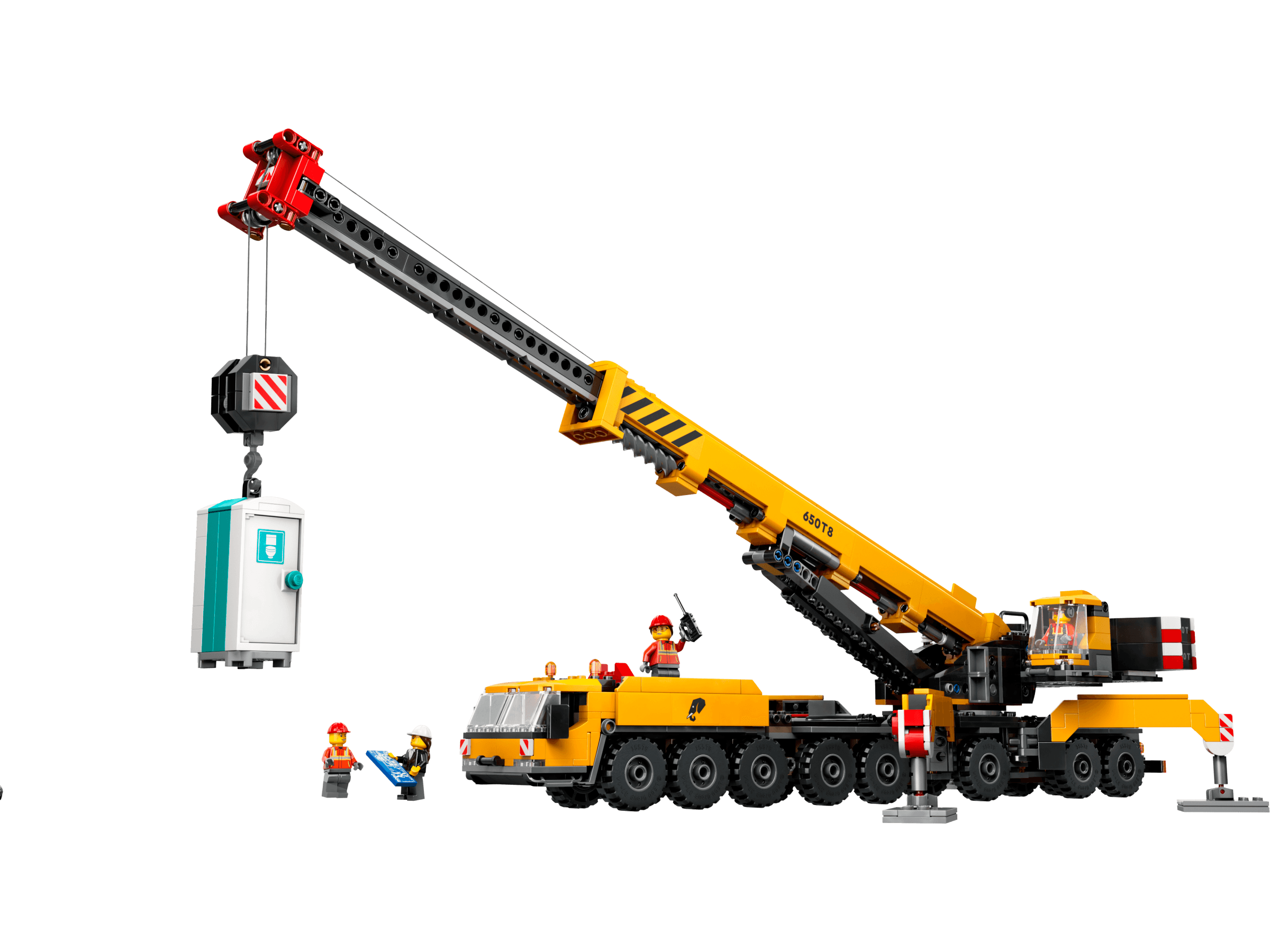 LEGO sættet Yellow Mobile Construction Crane