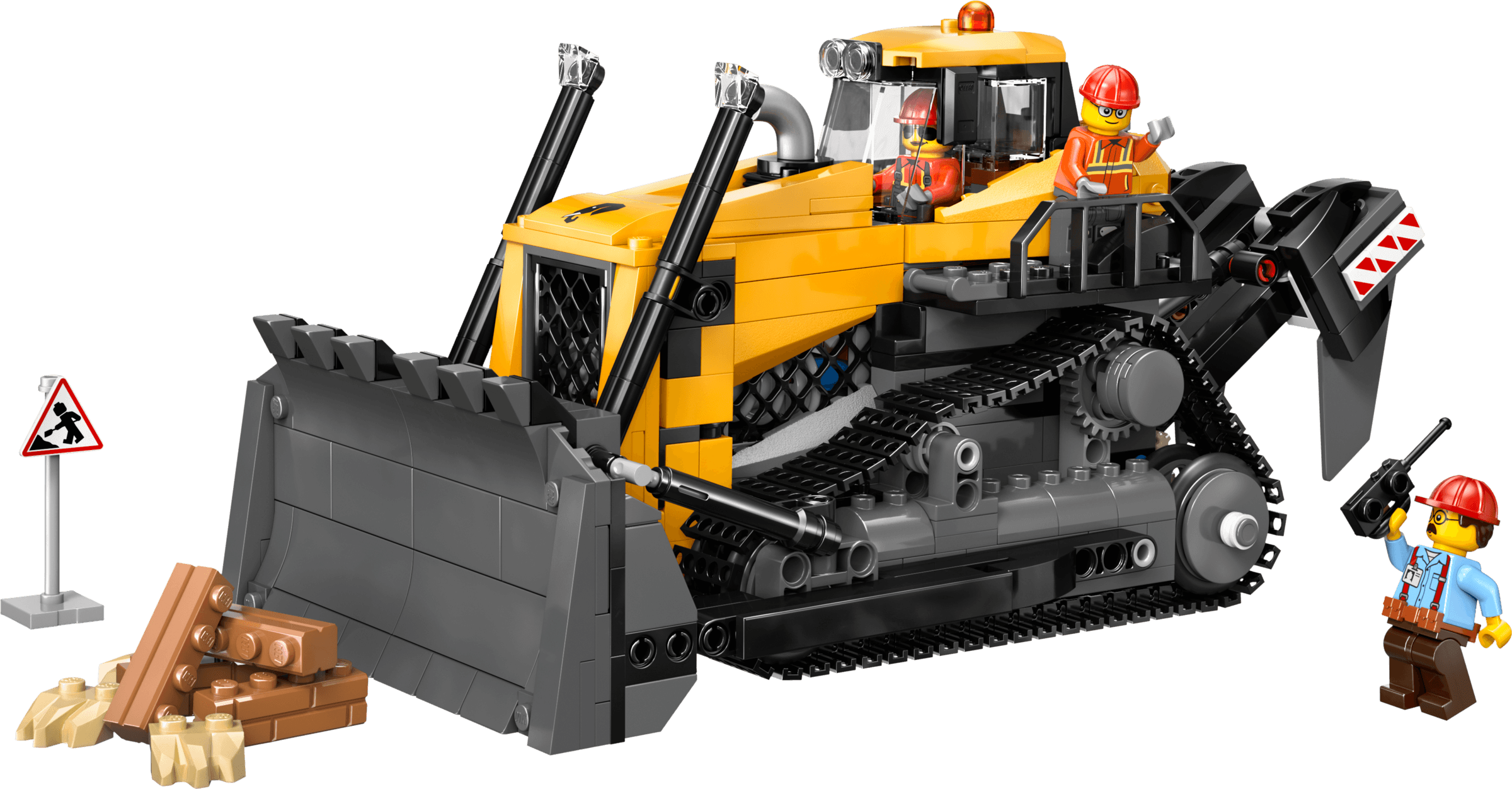 LEGO sættet Yellow Bulldozer