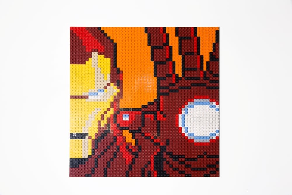 LEGO sættet Iron Man Mosaic