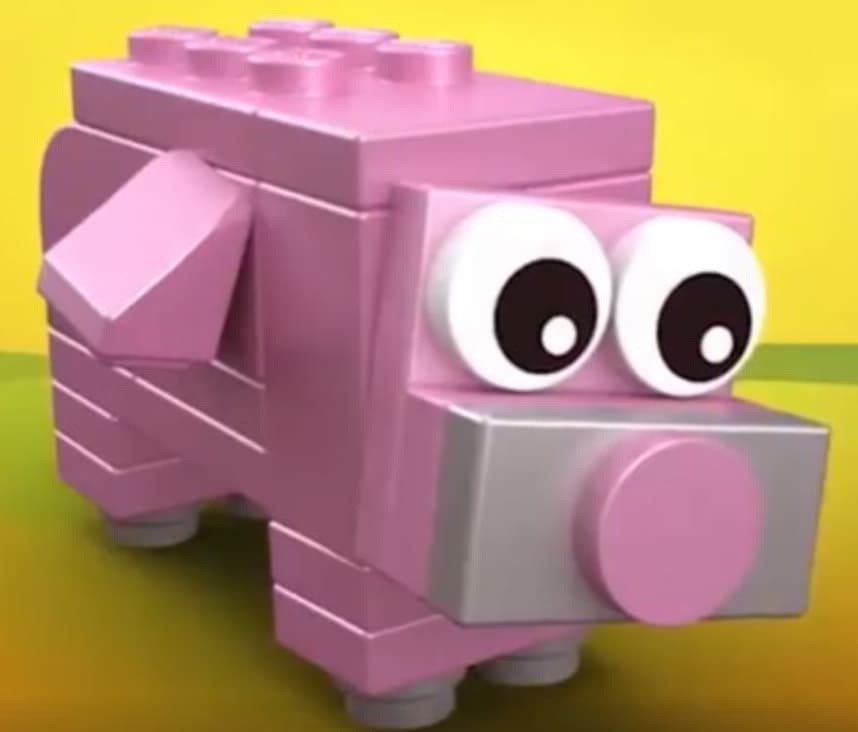 LEGO sættet Micro Piglet