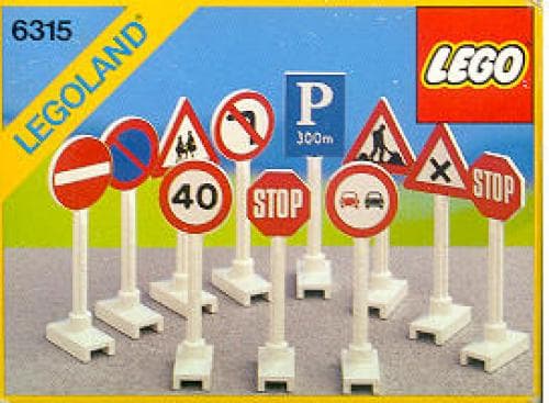 LEGO sættet Road Signs
